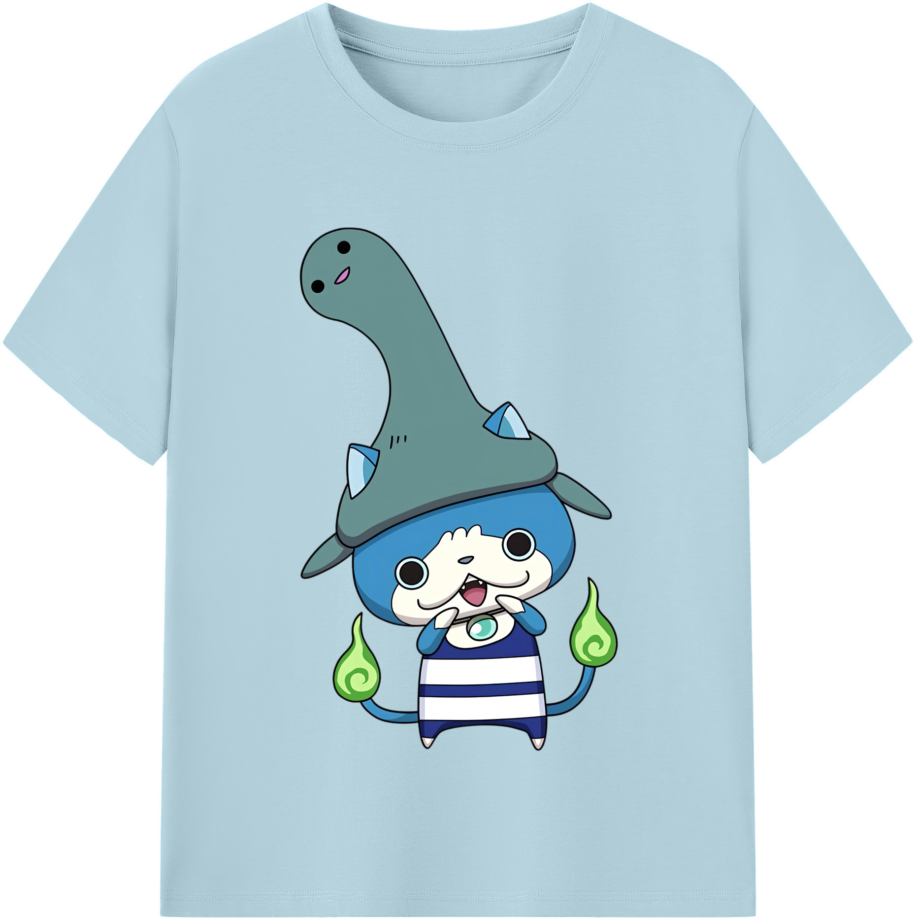 （画像用） 妖怪ウォッチ Yo-kai Watch 綿100％半袖Tシャツ（フロントプリント）
